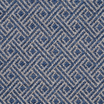 Фото Ткань портьерная с рисунком - Орнамент - стиль Английский - Синий - Купить в Интернет-магазине