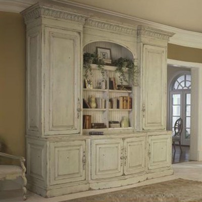 Фото Шкаф книжный/библиотека - стиль Роскошное шале - Для кабинета - Купить в Интернет-магазине