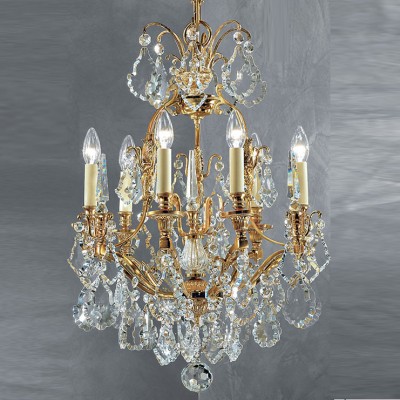 Фото Люстра - стиль Английская классика - Хрустальная - Купить в Интернет-магазине