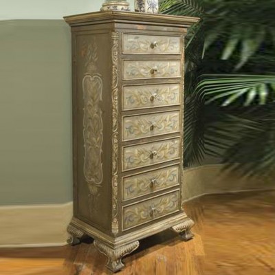 Фото Комод/буфет узкий - стиль Роскошное шале - Для спальни - Купить в Интернет-магазине