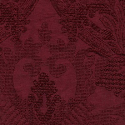 Фото Ткань портьерная с рисунком - Дамаск - стиль Европейский - Красный - Купить в Интернет-магазине