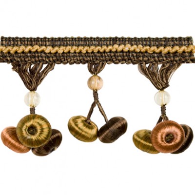 Фото Отделка для текстильных изделий - Тесьма - стиль Английский - Коричневая - Купить в Интернет-магазине