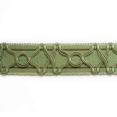 Фото Отделка для текстильных изделий - Тесьма - стиль Английский - Зеленая - Купить в Интернет-магазине