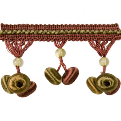 Фото Отделка для текстильных изделий - Тесьма - стиль Английский - Красная - Купить в Интернет-магазине