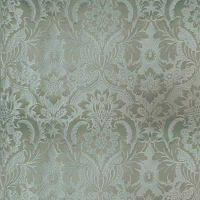 Фото Ткань портьерная с рисунком - Дамаск - стиль Европейский - Бирюзовый - Купить в Интернет-магазине