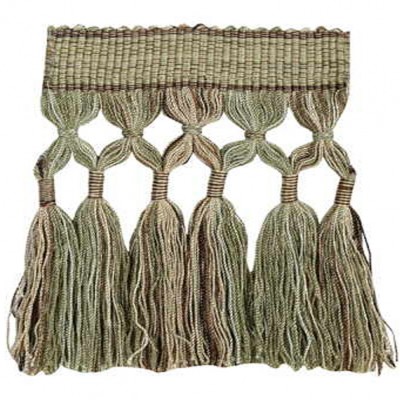 Фото Отделка для текстильных изделий - Тесьма - стиль Английский - Зеленая - Купить в Интернет-магазине