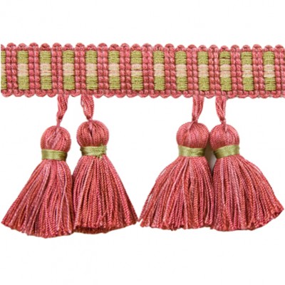 Фото Отделка для текстильных изделий - Тесьма - стиль Английский - Розовая - Купить в Интернет-магазине