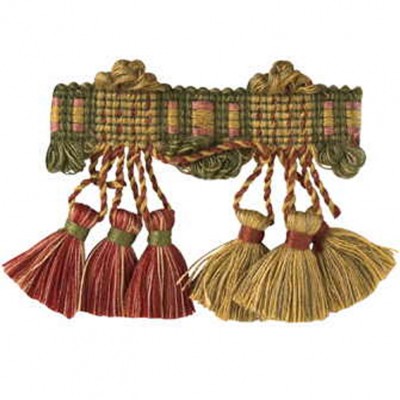 Фото Отделка для текстильных изделий - Тесьма - стиль Английский - Зеленая - Купить в Интернет-магазине