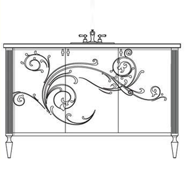 Фото Тумба для раковины - стиль Современный - Для ванной - Купить в Интернет-магазине