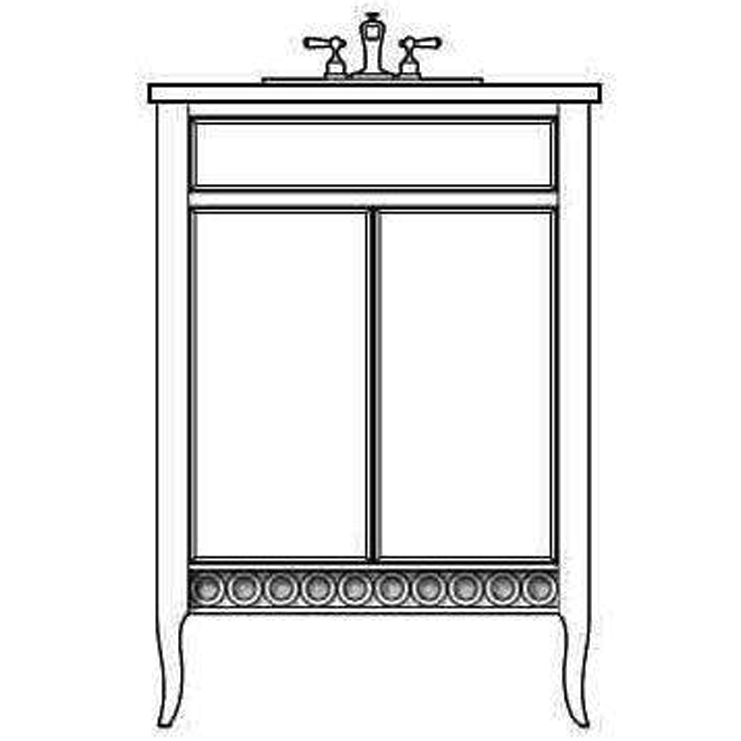 Фото Тумба для раковины - стиль Современный - Для ванной - Купить в Интернет-магазине