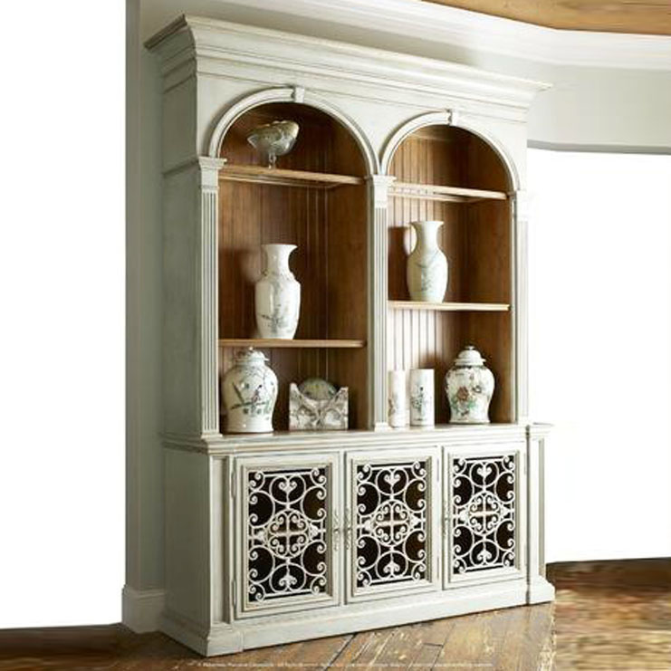 Фото Шкаф книжный/библиотека - стиль American Cottage - Для кабинета - Купить в Интернет-магазине