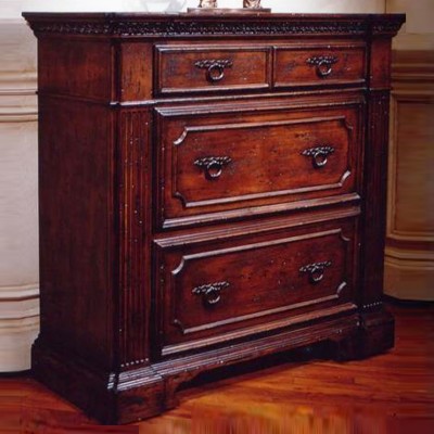 Фото Шкаф книжный/библиотека - стиль Роскошное шале - Для кабинета - Купить в Интернет-магазине