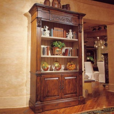 Фото Шкаф книжный/библиотека - стиль American Cottage - Для кабинета - Купить в Интернет-магазине