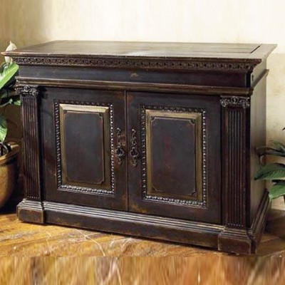 Фото ТВ консоль - стиль Роскошное шале - Для комната развлеченья - Купить в Интернет-магазине