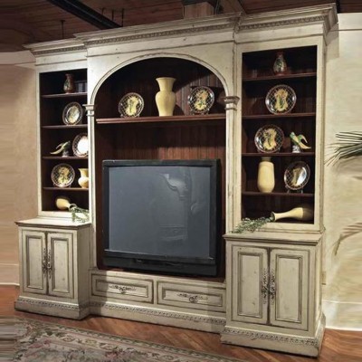 Фото ТВ шкаф - стиль American Cottage - Для комната развлеченья - Купить в Интернет-магазине