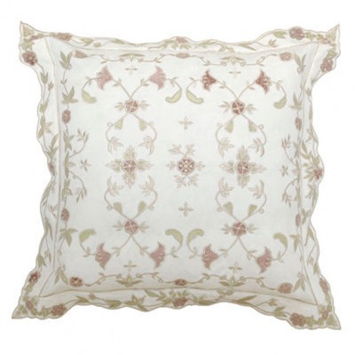 Фото Подушка декоративная - стиль Английский - Белая - Купить в Интернет-магазине
