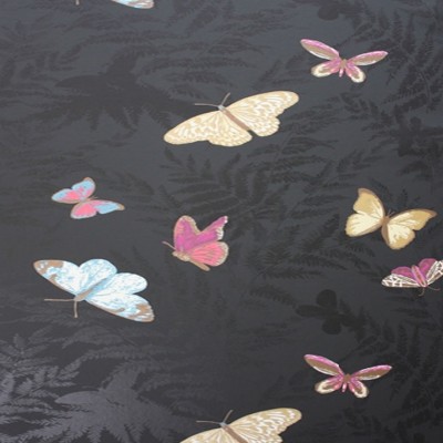 Фото Обои с рисунком - Детский рисунок - стиль Английская классика - Черные - Купить в Интернет-магазине