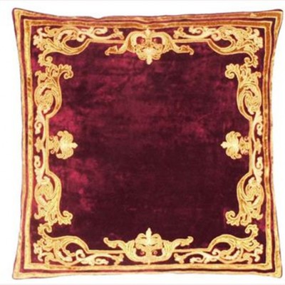 Фото Подушка декоративная - стиль Английский - Красная - Купить в Интернет-магазине