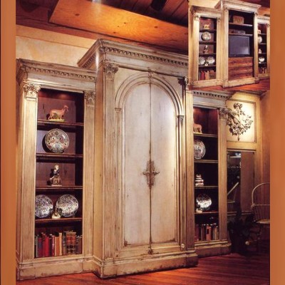 Фото ТВ шкаф - стиль Роскошное шале - Для комната развлеченья - Купить в Интернет-магазине