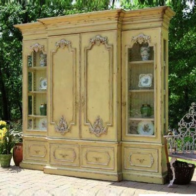 Фото ТВ шкаф - стиль Роскошное шале - Для комната развлеченья - Купить в Интернет-магазине