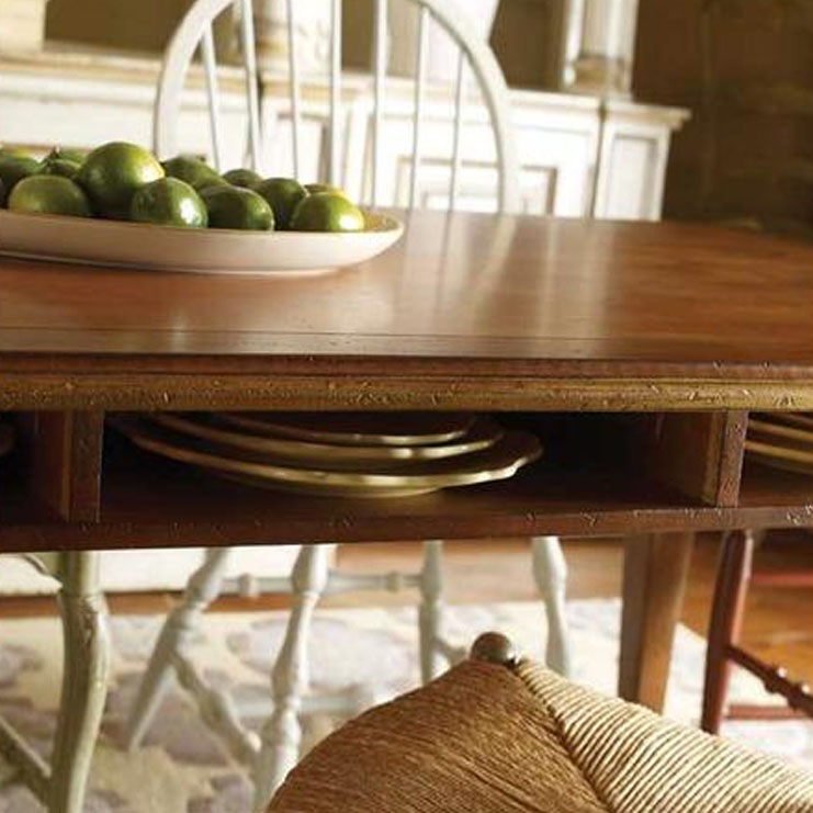 Фото Стол обеденный - стиль American Cottage - Для столовой - большие обеденные столы производства США - Habersham - Grand Cottage - Купить в Интернет-магазине