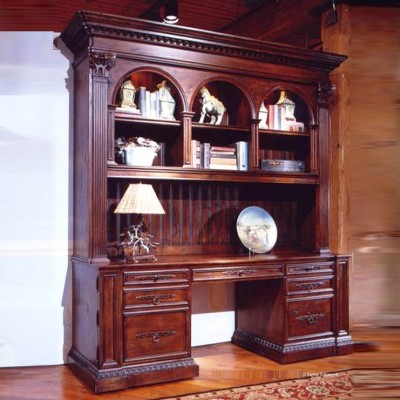 Фото Шкаф книжный/библиотека - стиль Роскошное шале - Для кабинета - Купить в Интернет-магазине