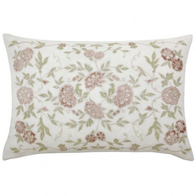 Фото Подушка декоративная - стиль Английский - Белая - Купить в Интернет-магазине