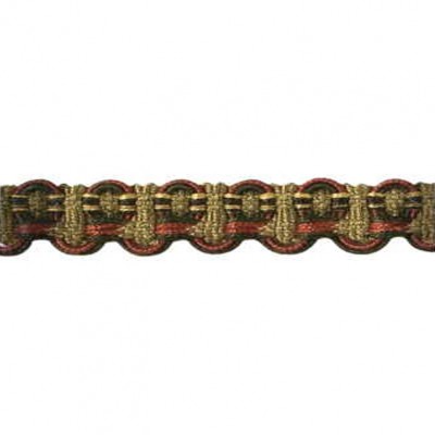 Фото Отделка для текстильных изделий - Тесьма - стиль Английский - Зеленая - Купить в Интернет-магазине