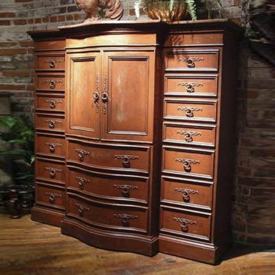 Фото ТВ шкаф - стиль Роскошное шале - Для комната развлеченья - Купить в Интернет-магазине