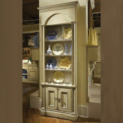 Фото Витрина узкая - стиль American Cottage - Для гостиной - Купить в Интернет-магазине