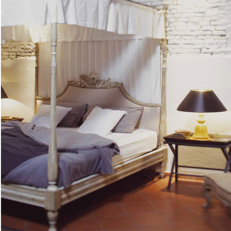 Фото Кровать - стиль Французский шик - Для спальни - Купить в Интернет-магазине