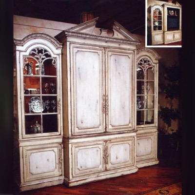 Фото ТВ шкаф - стиль Роскошное шале - Для комната развлеченья - Купить в Интернет-магазине