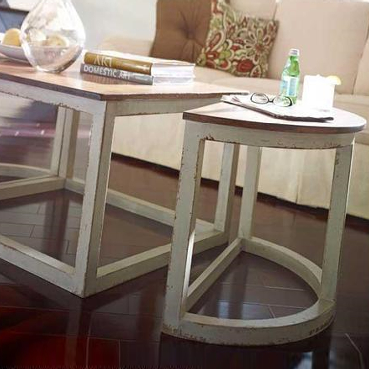 Фото Стол кофейный/журнальный - стиль American Cottage - Для гостиной - Купить в Интернет-магазине Фото Стол кофейный/журнальный - стиль American Cottage - Для гостиной - Купить в Интернет-магазине