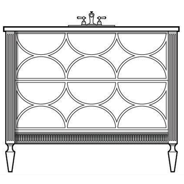 Фото Тумба для раковины - стиль Современный - Для ванной - Купить в Интернет-магазине
