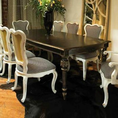 Фото Стол обеденный - стиль American Cottage - Для столовой - большие обеденные столы производства США - Habersham - Grand Cottage - Купить в Интернет-магазине