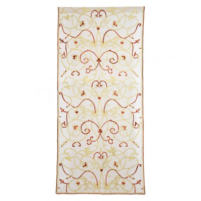 Фото Тюлевая панель - стиль Английский - Кремовая - Купить в Интернет-магазине