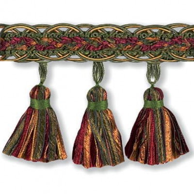 Фото Отделка для текстильных изделий - Тесьма - стиль Английский - Зеленая - Купить в Интернет-магазине