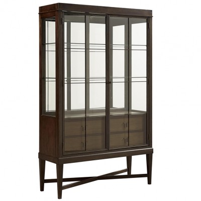 Фото Витрина узкая - стиль Ар-деко - Для гостиной - Купить в Интернет-магазине