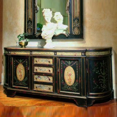 Фото Комод/буфет широкий - стиль Роскошное шале - Для столовой - Купить в Интернет-магазине