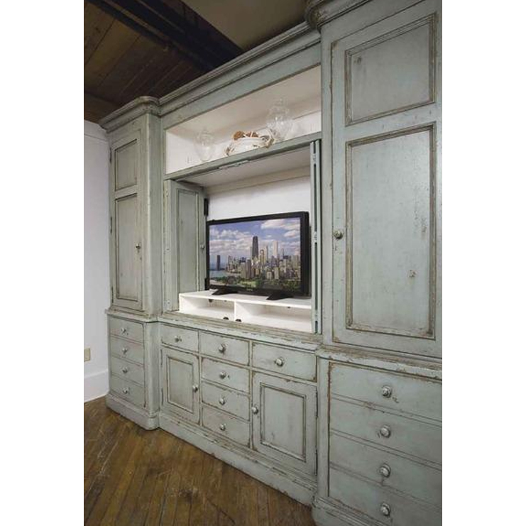 Фото ТВ шкаф - стиль American Cottage - Для комната развлеченья - Купить в Интернет-магазине Фото ТВ шкаф - стиль American Cottage - Для комната развлеченья - Купить в Интернет-магазине