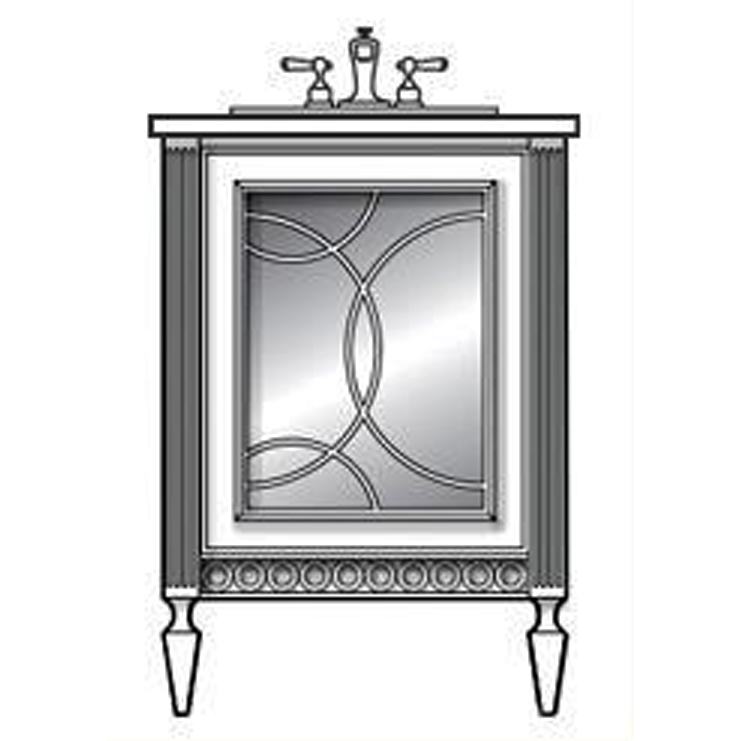 Фото Тумба для раковины - стиль Современный - Для ванной - Купить в Интернет-магазине