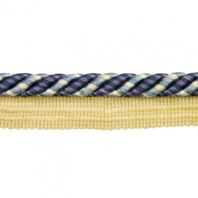 Фото Отделка для текстильных изделий - Шнур - стиль Английский - Синий - Купить в Интернет-магазине