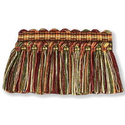 Фото Отделка для текстильных изделий - Бахрома - стиль Английский - Зеленая - Купить в Интернет-магазине