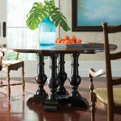 Фото Стол обеденный - стиль American Cottage - Для столовой - большие обеденные столы производства США - Habersham - Grand Cottage - Купить в Интернет-магазине