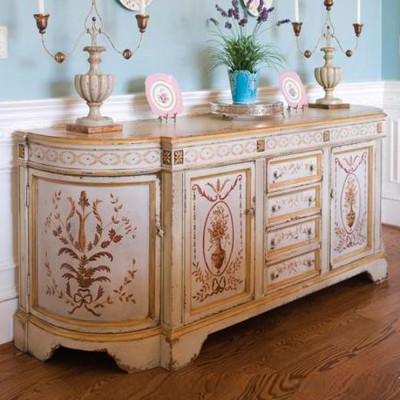 Фото Комод/буфет широкий - стиль Роскошное шале - Для гостиной - Купить в Интернет-магазине