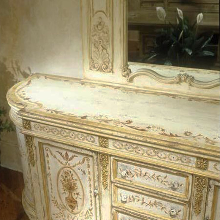 Фото Комод/буфет широкий - стиль Роскошное шале - Для гостиной - Купить в Интернет-магазине Фото Комод/буфет широкий - стиль Роскошное шале - Для гостиной - Купить в Интернет-магазине