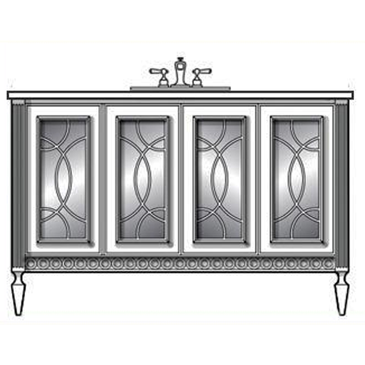 Фото Тумба для раковины - стиль Современный - Для ванной - Купить в Интернет-магазине