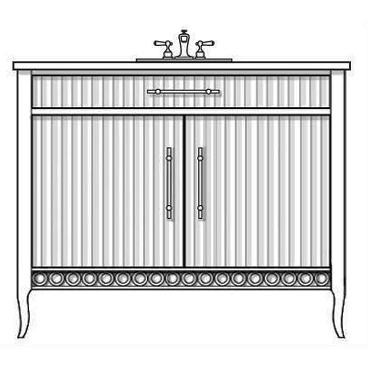 Фото Тумба для раковины - стиль Современный - Для ванной - Купить в Интернет-магазине