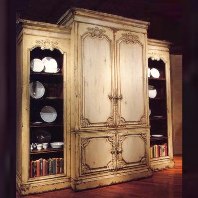 Фото ТВ шкаф - стиль Роскошное шале - Для комната развлеченья - Купить в Интернет-магазине