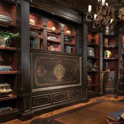 Фото ТВ шкаф - стиль Роскошное шале - Для комната развлеченья - Купить в Интернет-магазине